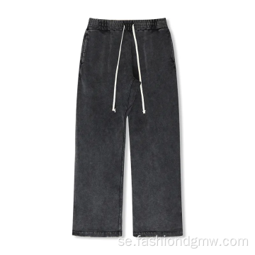 Herrhanddukstrand Vintage Acid Washed Tracksuit Pants